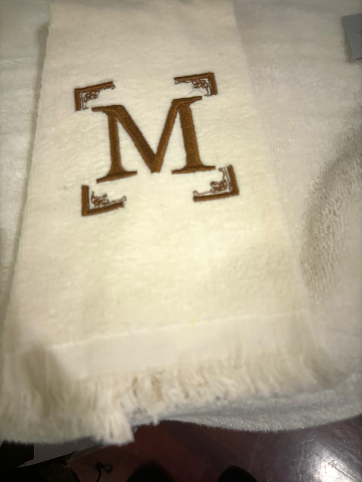 Monogram Towels